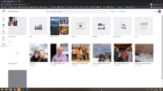 Album-Übersicht in Google Fotos
